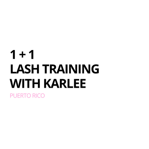 1-1 LASH TRAINING WITH KARLEE