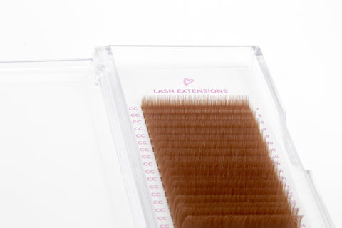 0.05 Volume Brown Lashes