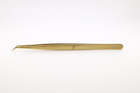 103 Short Angle Tip Tweezer