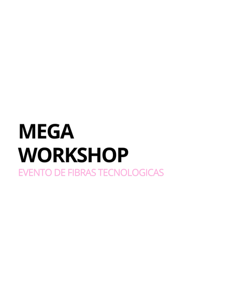 MEGA WORKSHOP | 2026